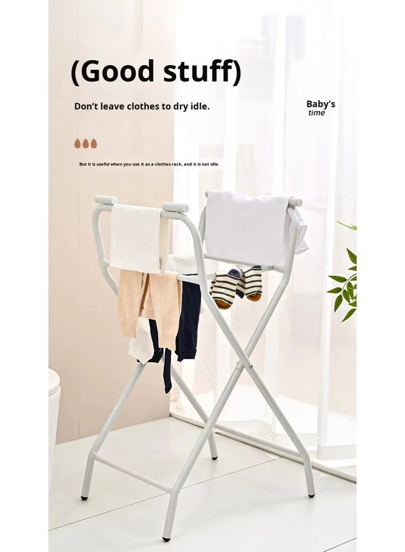 والالا مجموعة حوض استحمام للأطفال قابلة للطي 7 في 1 مع مقياس حرارة، حوض استحمام قابل للطي للأطفال من حديثي الولادة إلى الأطفال الصغار، مجموعة استحمام محمولة مع غطاء شامبو، مغرفة، دلو، رف استحمام، حوض غسيل، حوض استحمام، حامل حوض الاستحمام، جميع مستلزمات استحمام الطفل في مجموعة واحدة - Image 5